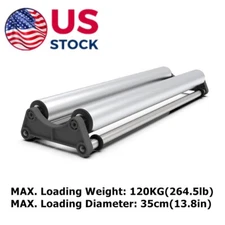 US Stock Media Roll Holder Mobile Tray for Roll Printing Film Advertising