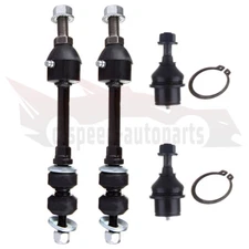 4pcs Front Lower Ball Joints Suspension Sway Bar Links For 2005-2008 Ford F-150