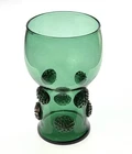 Pre-Designer Blenko Handmade Glass 3753-HB Highball Glass in Early Emerald