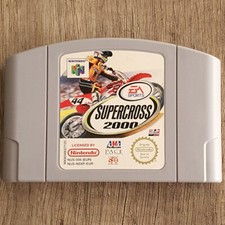 ebay® Auktion 186564663939 | Nintendo N64 ► EA Sports Supercross 2000 ◄ RAR | PAL | NUS-NSXP-EUR Thumbnail of ebay® auction 186564663939 | Nintendo N64 ► EA Sports Supercross 2000 ◄ RAR | PAL | NUS-NSXP-EUR