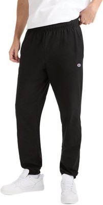 Champion Men s Everyday Cotton Lounge Pants, Lightweight Knit, C Patch Logo