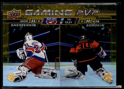 2024-25 Upper Deck Gaming PVP GOLD Igor Shesterkin / Ilya Sorokin 17/25 #GPVP-10