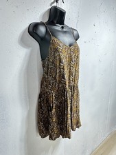 American Eagle Fit & Flare Dress Women's 100% Viscose Paisley Floral XS A260