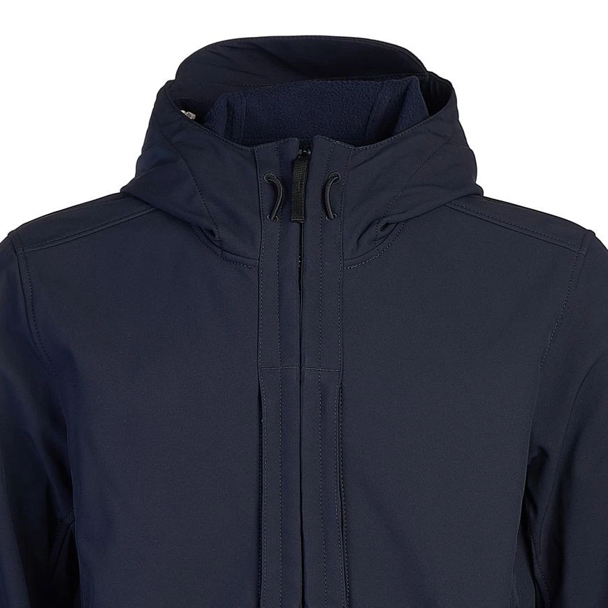 Stone Island Uomo Logo Patch con Cappuccio e Zip 105802555