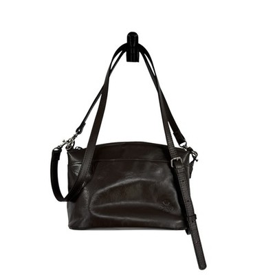 Patricia Nash Vintage Distress Arlee Leather Crossbody Bag In Mushroom