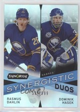 2022 Synergy Synergistic Duos Star-Legend Rasmus Dahlin Dominik Hasek HOF 19af