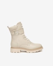 Anfibi Nero Giardini Donna In Pelle I514764D Avena