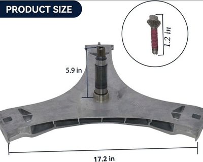 #ad DC97 16509B washer flange shaft assembly Compatible with Samsung washing machine $59.99