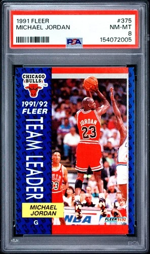 Jordan 1991 Fleer Jordan #375