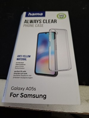 Hama Always Clear Phone Case Cover Transparent Für Samsung Galaxy A05s