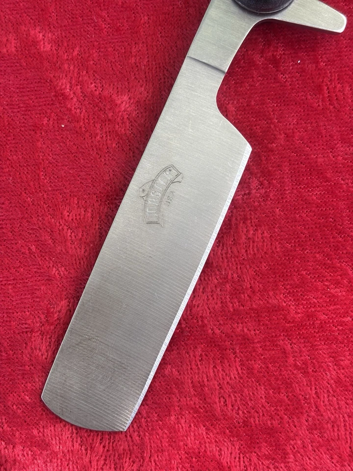 Faca de bolso Straight Razor Black Widow Spider 🕷️ 8” no geral 3” Blade Assist - Imagem 3 de 4