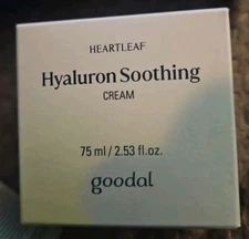 Goodal Heartleaf Hyaluron Soothing Cream 75ml 2.53floz Exp 2027 Korean Skin Care