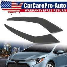 Fit For 20-22 Toyota Corolla Le Xle Sedan Fog Light Cover Bezels Left Right