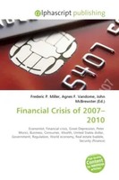 Frederic P. Miller (U. A.) | Financial Crisis Of 2007-2010 | Taschenbuch (2026)