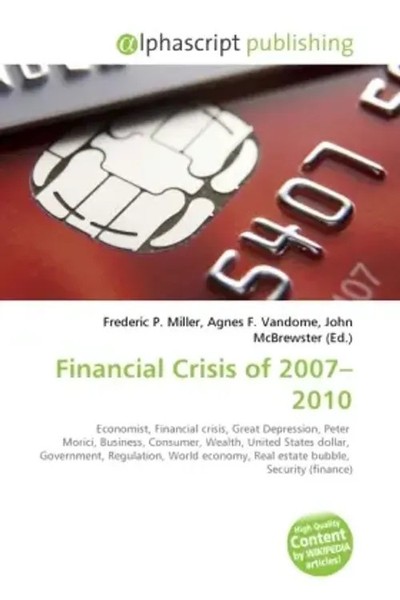 Frederic P. Miller (U. A.) | Financial Crisis Of 2007-2010 | Taschenbuch (2026)-image
