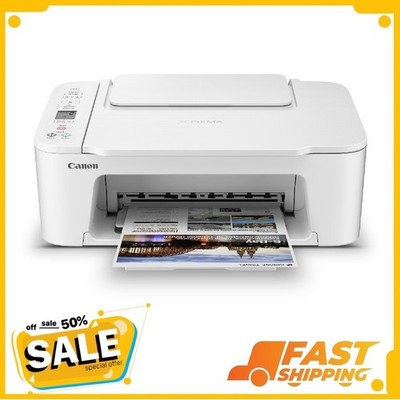 Canon PIXMA TS3722 Wireless All-In-One Inkjet Printer for Home Office