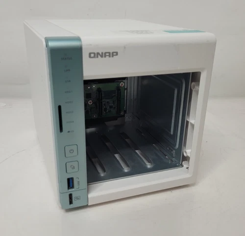 QNAP TS-451A White 4-Bay Hybrid NAS No Power Supply/Trays | TESTED
