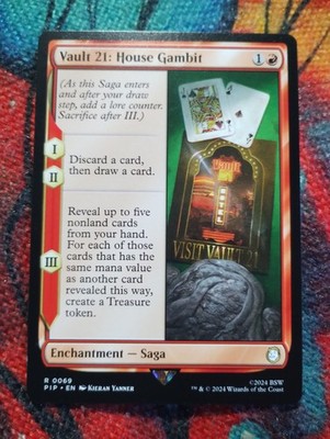 Vault 21: House Gambit - Fallout - NM - MTG - Magic: The Gathering