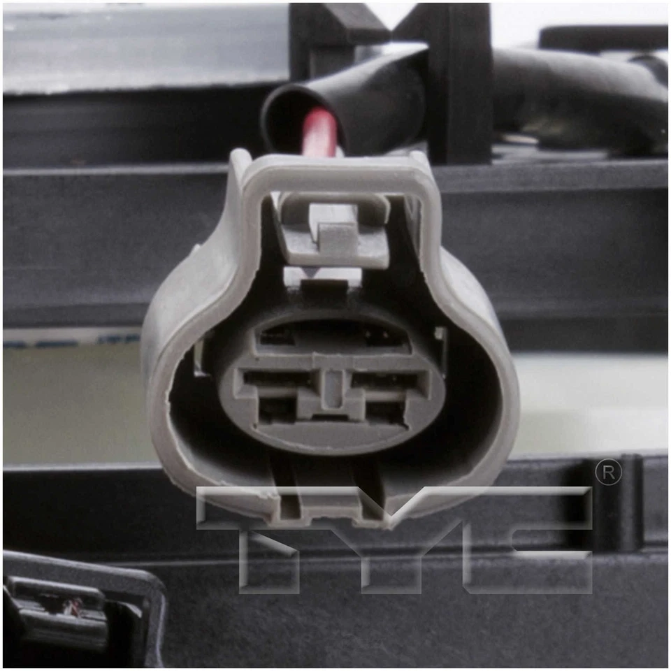 Ventilador de radiador y condensador doble para Toyota Highlander TYC 2008-2013 Foto 3 de 3
