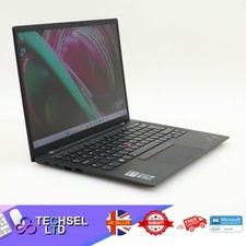 Lenovo X1 Carbon Gen 9 i5-1145G7 16GB RAM 256GB SSD 14" Laptop Touchscreen 1Y W