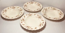 Myott Heritage Set of 4 - 8" Ribbed 1 1/8" deep Bowls M 411 P.U. Made in England