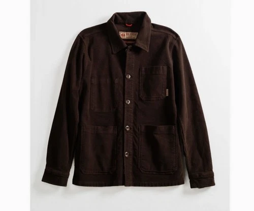 Iron and Resin Worker Moleskin Chore Jacket in Brown in XXL - product listing photo