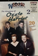 The Adventures of Ozzie and Harriet - 20 Episodes)New Sealed DVD, 2-Disc Set)New