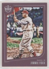 2019 Panini Diamond Kings Plum Framed Jimmie Foxx #20 HOF 3l7