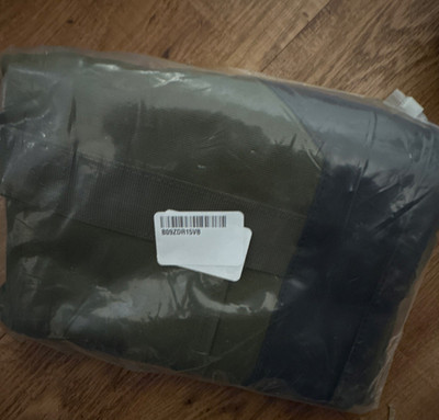 Large Green Black Solid Duffle Bag Men's Overnight Travel Bag for Men