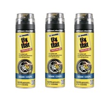 Lot Of 3 Fix-a-flat S60420 Aerosol Emergency Flat Tire Repair And Inflator