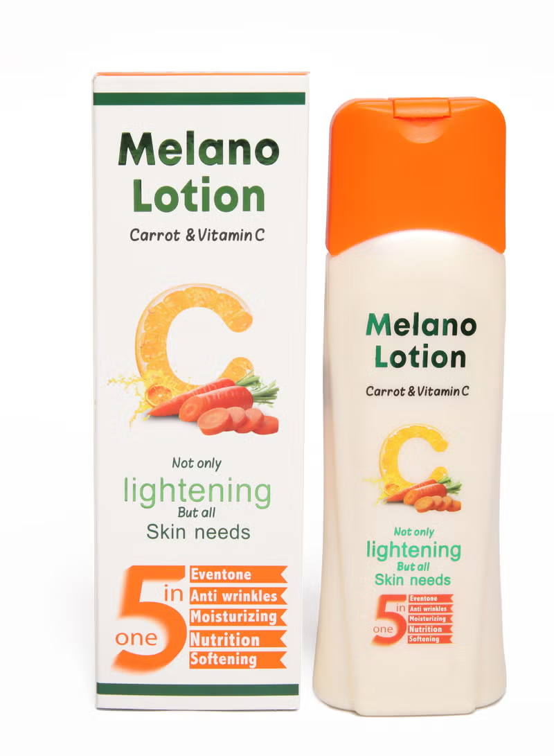 Melano lotion Carrot & Vitamin C Nutrition Super moisturizing & Softening 300 ML