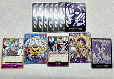 LUFFY !! DON / Events / RARE CCGs - 11 Japanese + English One Piece LOT / SET