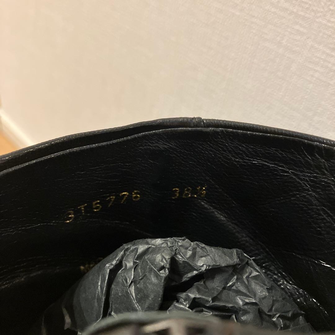 Rare PRADA Short Boots Shoes EU 38.5 US 8.5 Black Authentic from JAPAN thumbnail 3