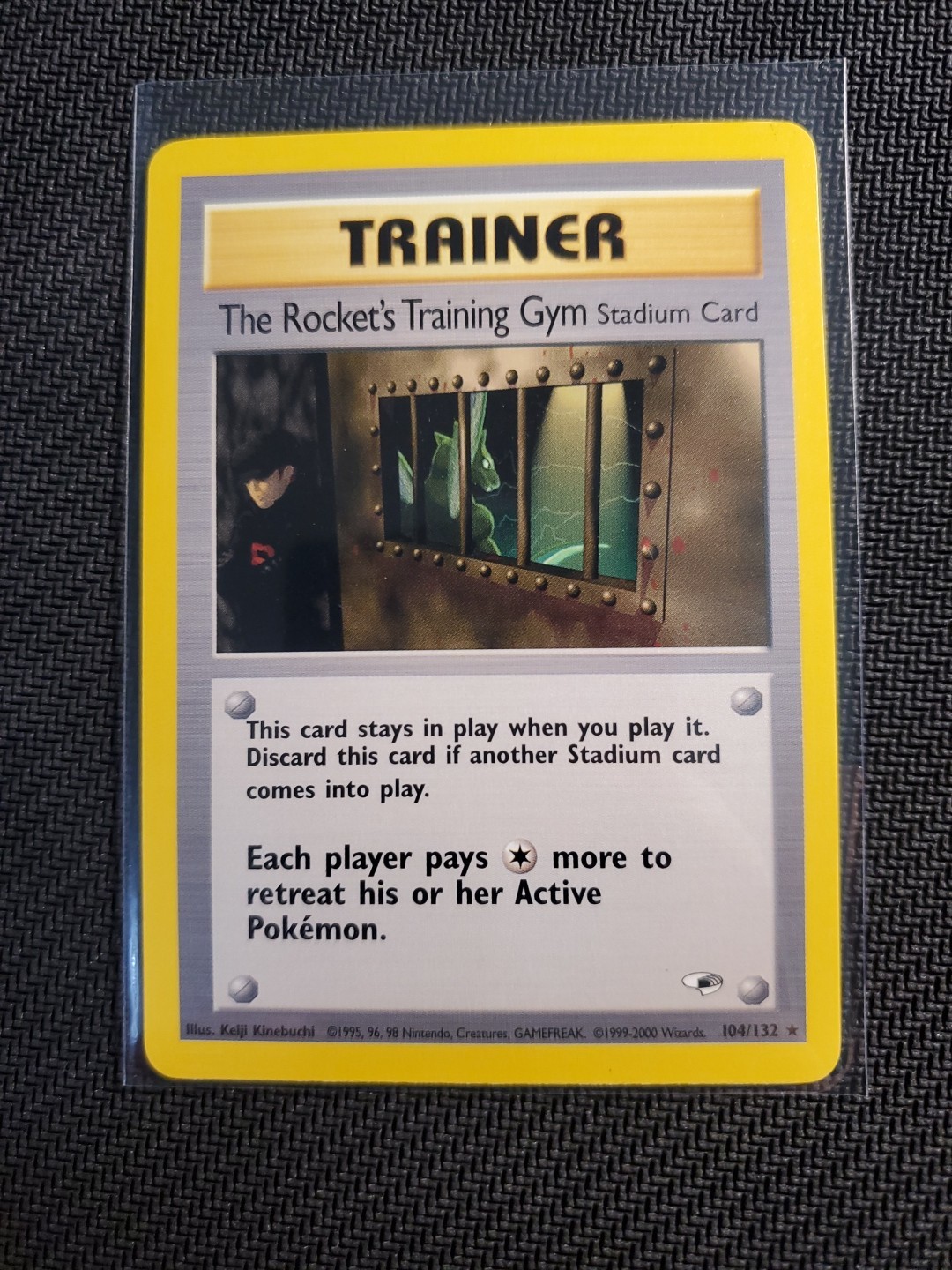 The Rocket's Training Gym 104/132 - Gym Heroes - Unlimited - WOTC