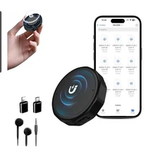 Magnetic Voice Recorder -136GB (9800 Hour) Voice Activated Recorder with DSP4.0