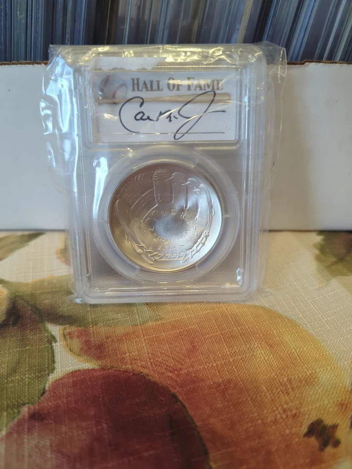 2014-P PCGS MS70 Baseball Hall Of Fame First Strike Cal Ripken Jr - Image 2 of 2