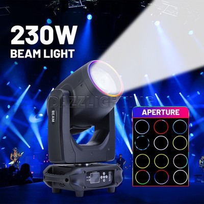 PAIDUN 7R 230W Halo Beam Moving Head Spot Light RGBW DJ Disco Bar Stage Lighting