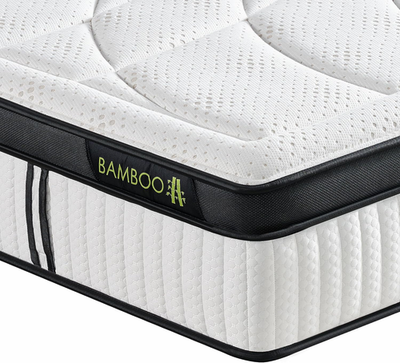 #ad Luxury 14quot; King Mattress Hybrid Gel Foam amp; Pocket Coils Pressure Relief $1412.99
