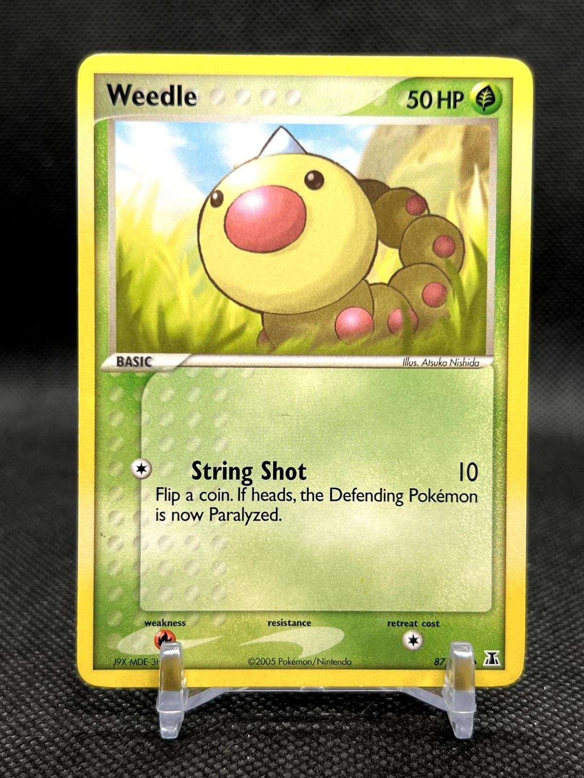 Pokemon Weedle 87/113 Common Delta Species NM