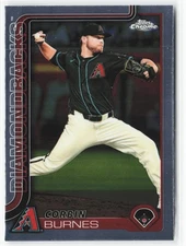 Corbin Burnes 2025 Topps Chrome Arizona Diamondbacks #17