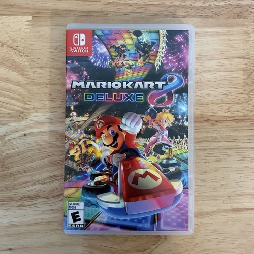 Mario Kart 8 Deluxe Nintendo Switch Game & Case Tested