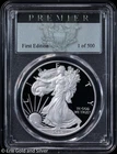 2020-W $1 Proof American Silver Eagle w/ COA PCGS PR 70 DCAM