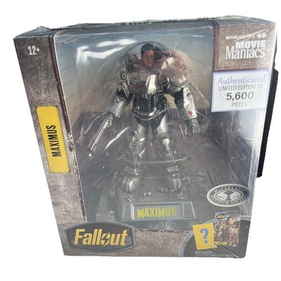 Platinum Limited Edition Fallout Movie Maniacs MAXIMUS By McFarlane Toys, 1/5600