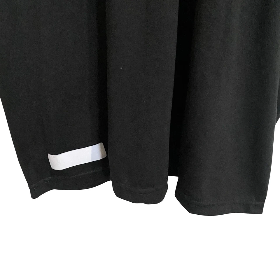 Camiseta de fitness físico militar militar del ejército para hombre L negra dorada manga corta cuello redondo Foto 3 de 4