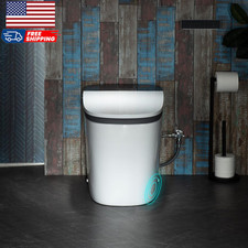 Smart Toilet 1.28 GPF Dual Flush Auto Open Close Auto Flush Foot Sensor 1000