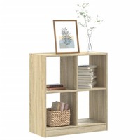 BüCherregal Standregal Bodenregal Sonoma Eiche 68,5X32X75 Cm Spanplatte