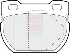 Brake Pads Set Rear PD3296 Apec Blue SFP000130 SFP000160 SFP000250 SFP000280 New