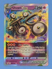 unown vstar pokemon card value V & 065/195- Silver Tempest - Ultra Rare Lot Colorless Star Cipher Until this Pokmon leaves play Unown VSTAR 066/195 Ultra Rare