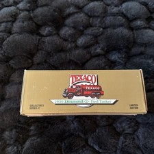  1990 ERTL Texaco 1930 Diamond T Fuel Tanker Bank   Collector's Series 7 NOS
