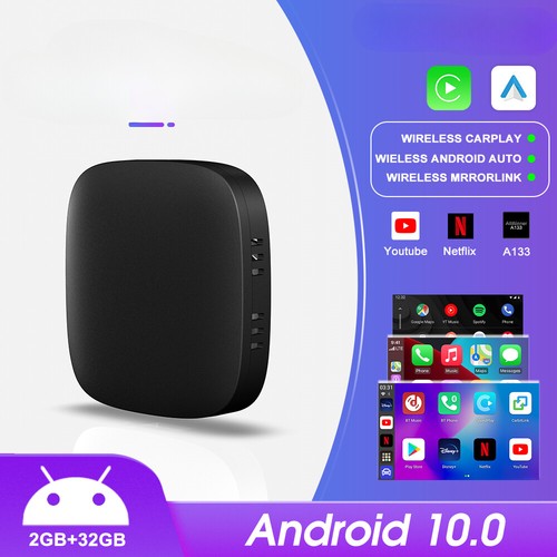 Carplay Ai Box Wireless Android Auto Smart TV Box Car Intelligent System Ai Box